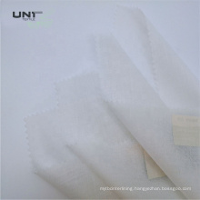 Eco-friendly Polyester Nylon Woven Fusible Adhesive Shrink-resistant Pants Jacket Interlining Fabric for Garment Accessories